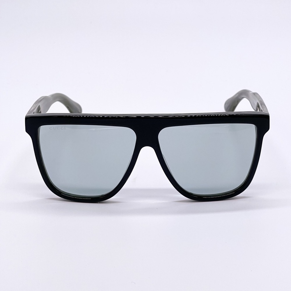 NEW GUCCI GG0582S 004 UNISEX SHIELD SUNGLASSES GUCCI GG0582S - Picture 3 of 14